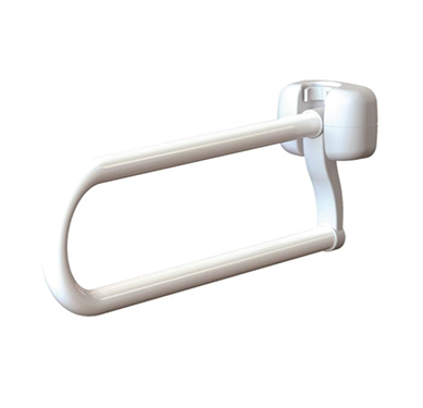 Flip-up grab bar