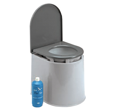 Portable camper toilet