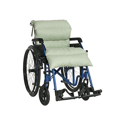 Positioning cushion in hollow fiber